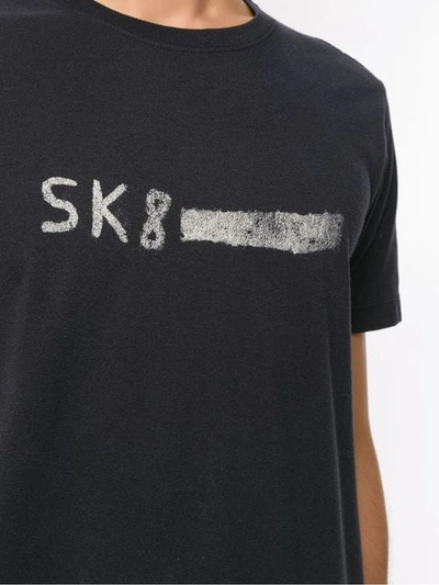 Shop Osklen Printed T-shirt In Black