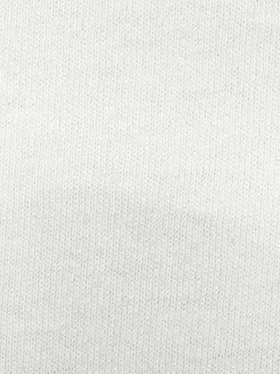 Shop Saint Laurent Slogan-print Cotton T-shirt In White