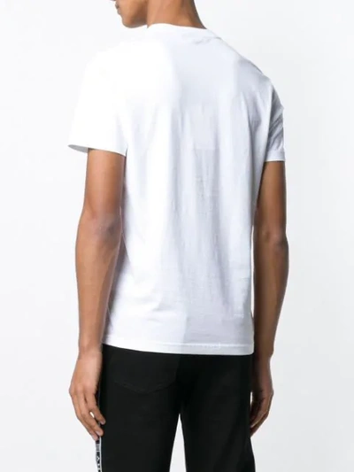 Shop Givenchy Logo Print T-shirt In White