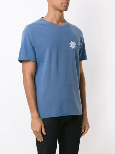 Shop Osklen Short Sleeves T In Blue