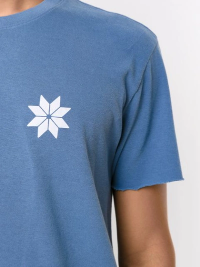 Shop Osklen Short Sleeves T In Blue