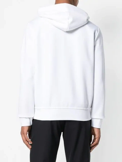 Shop Polo Ralph Lauren Embroidered Pony Hoodie In White