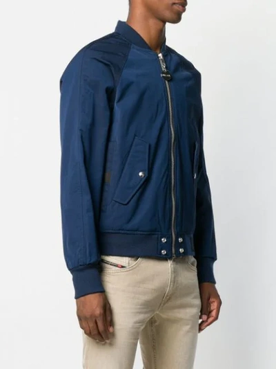 Shop Diesel Technical Bomber Jacket In 8at
