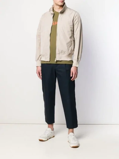 Aspesi Bomber Jacket In Neutrals