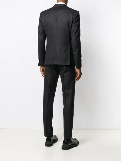 Shop Dsquared2 Three Piece Suit In Black