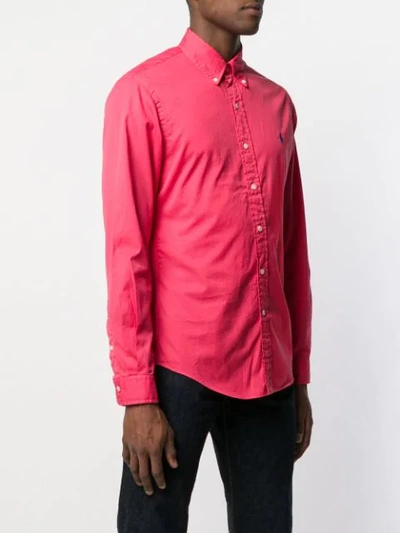 Shop Ralph Lauren Button-down-hemd In 008 Red