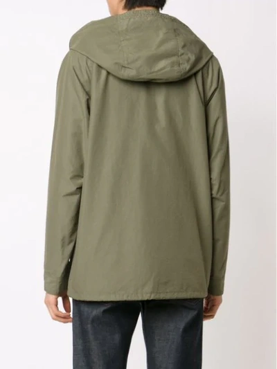 Shop 321 'mountain' Parka In Green