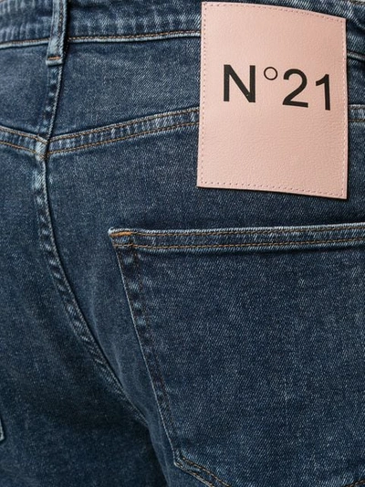 Shop N°21 Slim Fit Jeans In Blue