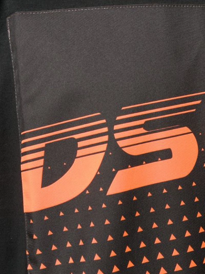 Shop Dsquared2 Dsq2 Print T-shirt In Black