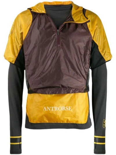 Nike Gyakusou Transform Convertible Dri fit Mesh And Ripstop Running Jacket In Yellow ModeSens