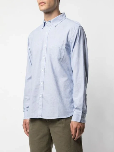 Shop Alex Mill Button Down Shirt In Blue