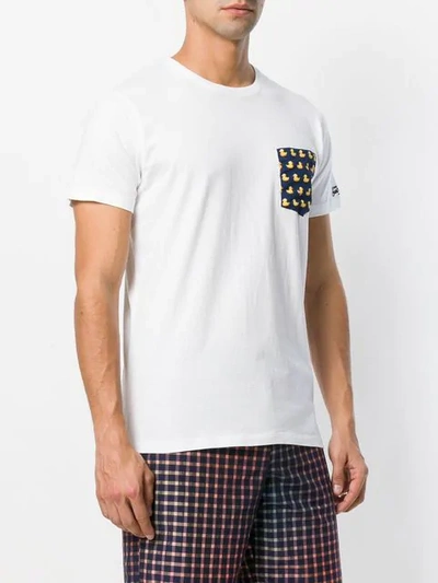 Shop Mc2 Saint Barth Ducky T-shirt In White