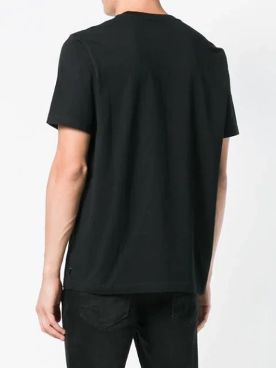 Shop Diesel T-just-xh T-shirt - Black