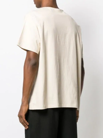 Shop Lemaire Relaxed-fit T-shirt - Neutrals