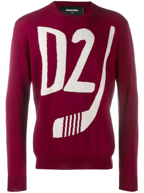 dsquared red jumper