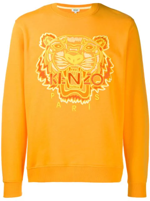 orange kenzo sweatshirt