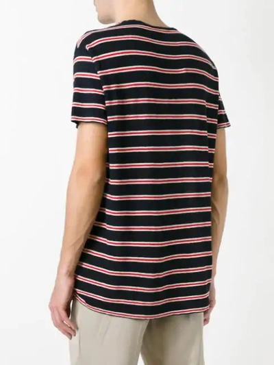 Shop Harmony Paris Striped T-shirt - Black
