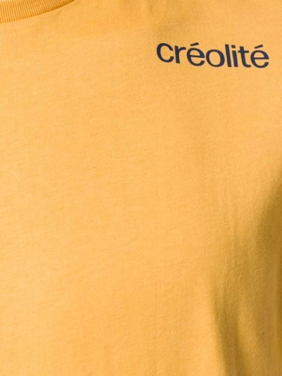 Shop Wales Bonner Plain Classic T In Yellow