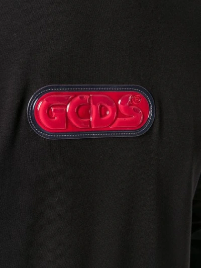 Shop Gcds Long Sleeve T In 02 Black
