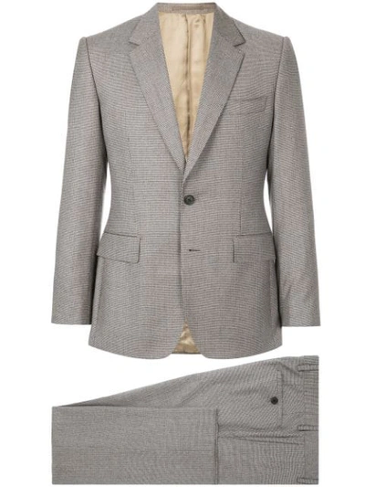 Shop Gieves & Hawkes Formal Suit In Brown