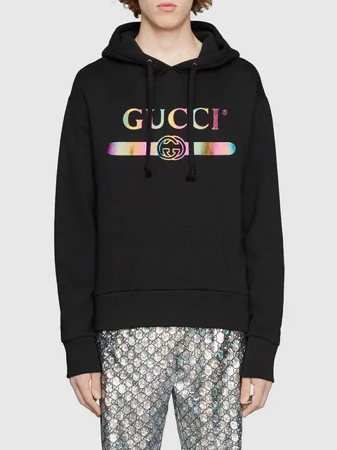 holographic gucci hoodie