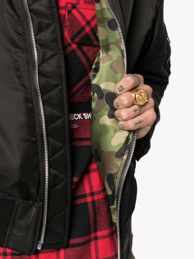 Mastermind Japan Bomber Jacket In Black
