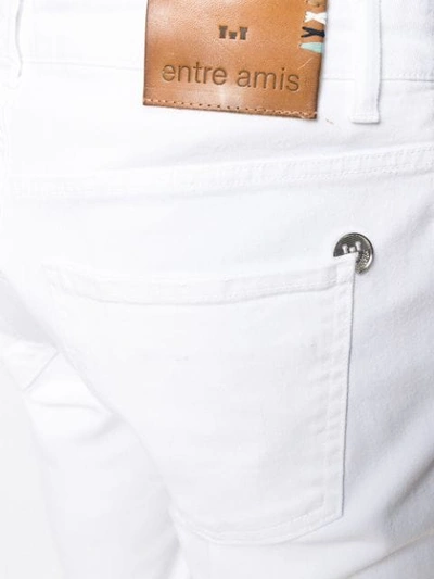 Shop Entre Amis Cropped-hose - Weiss In White