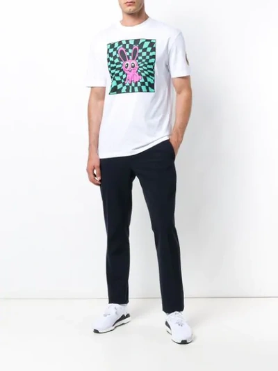 Shop Mcq By Alexander Mcqueen Printed T-shirt In White