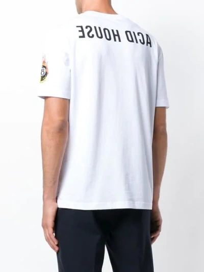 Shop Mcq By Alexander Mcqueen Printed T-shirt In White