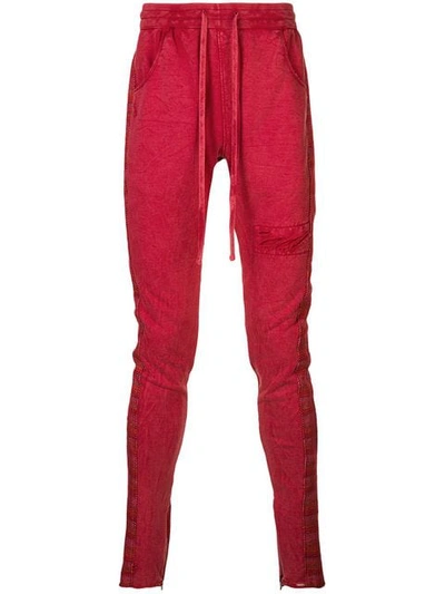 Shop Alchemist Track Pants In Red