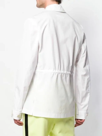 Shop Maison Margiela Elasticated Waist Shirt In White