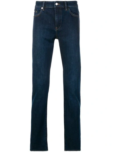 Shop Hugo Boss Slim-fit Jeans In Blue