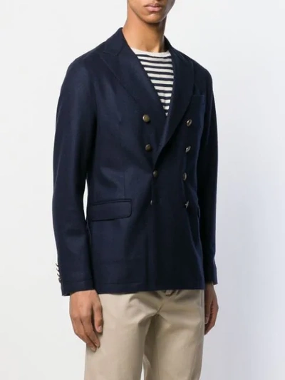 ELEVENTY DOUBLE-BREASTED BLAZER 