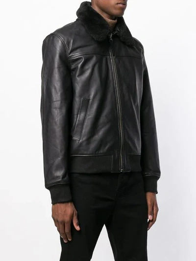 Shop Schott Jaden Smith Collaboration Jacket In Black