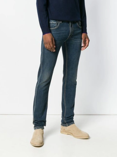 Shop Etro Skinny Jeans In Blue