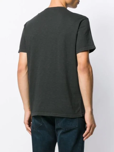 Shop Belstaff Trialmaster Print T-shirt In Black