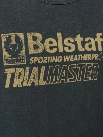 BELSTAFF TRIALMASTER PRINT T-SHIRT - 黑色