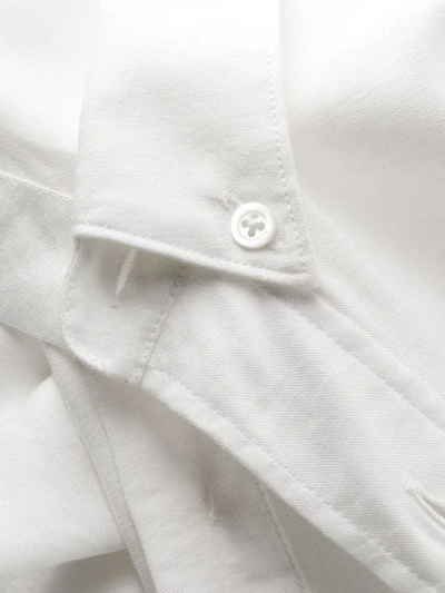 Shop Ami Alexandre Mattiussi Intarsia Logo Knitted Jumper In White
