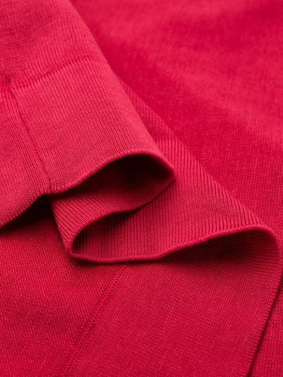 Shop Drumohr Short-sleeved Polo Shirt - Red
