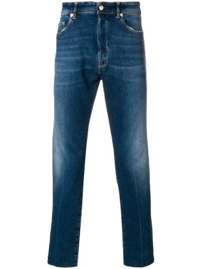Shop Golden Goose Five Pocket Jeans In Blue