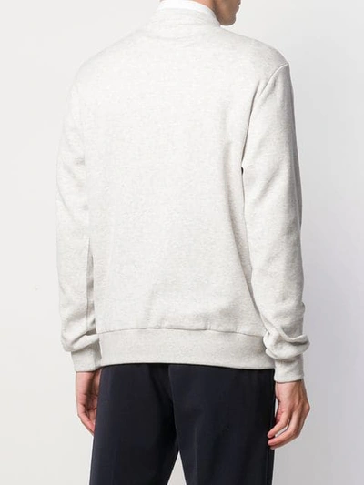 Shop Eleventy Grey Knit Sweater