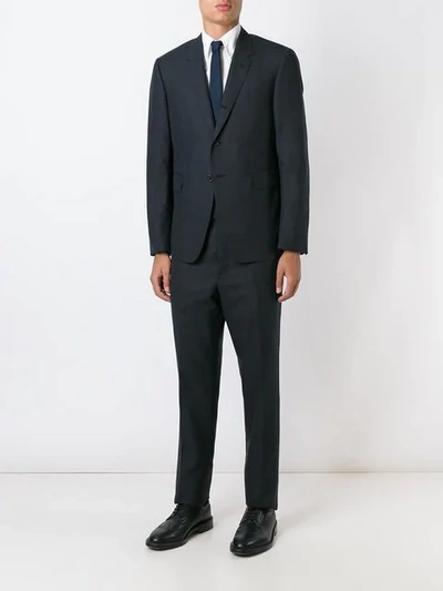 Shop Thom Browne Two Piece Suit - Black