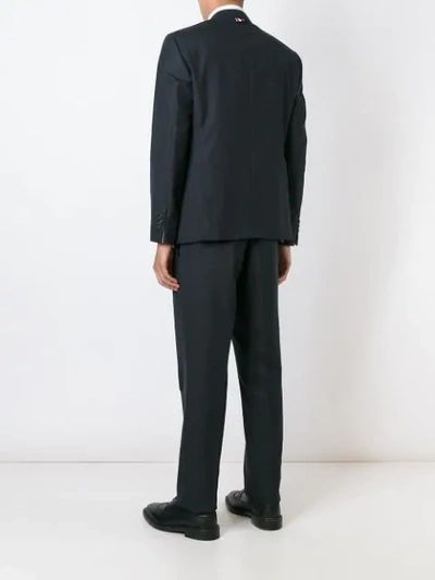 Shop Thom Browne Two Piece Suit - Black