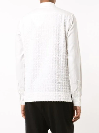 Shop Private Stock Jacquard Shirt In White