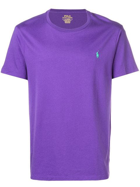 polo ralph lauren purple t shirt