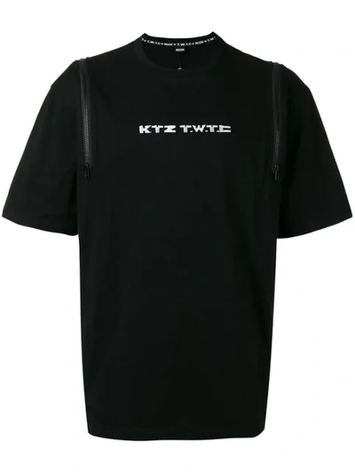 Shop Ktz 't.w.t.c' T-shirt In Black