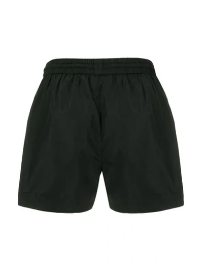 Shop Fila Side Logo Swim Shorts In Black