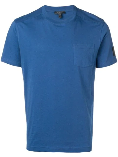 Shop Belstaff Logo Patch T In Blue