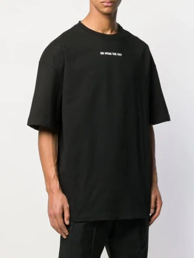 Shop Ih Nom Uh Nit Logo Print T In Black