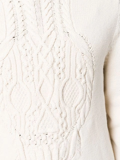 ALEXANDER MCQUEEN CABLE-KNIT SWEATER 